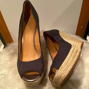 AUTHENTIC COACH WEDGES